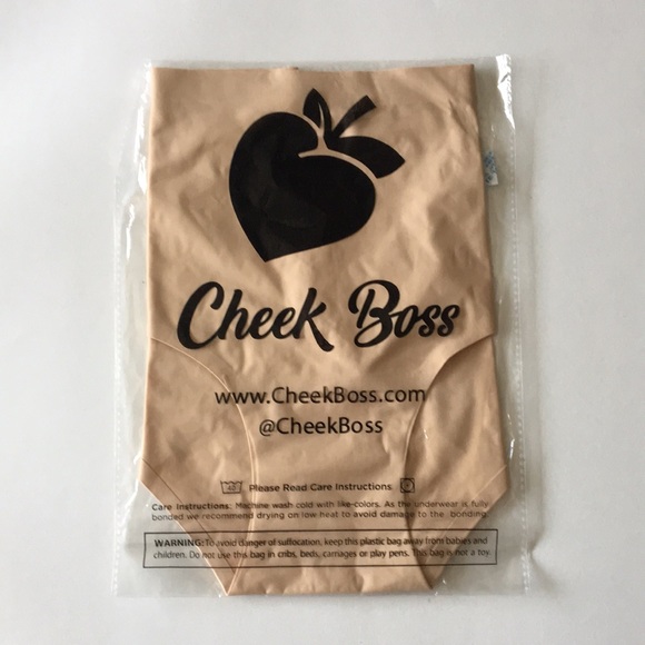 cheek boss Intimates & Sleepwear Cheek Boss No Show Nude Brief